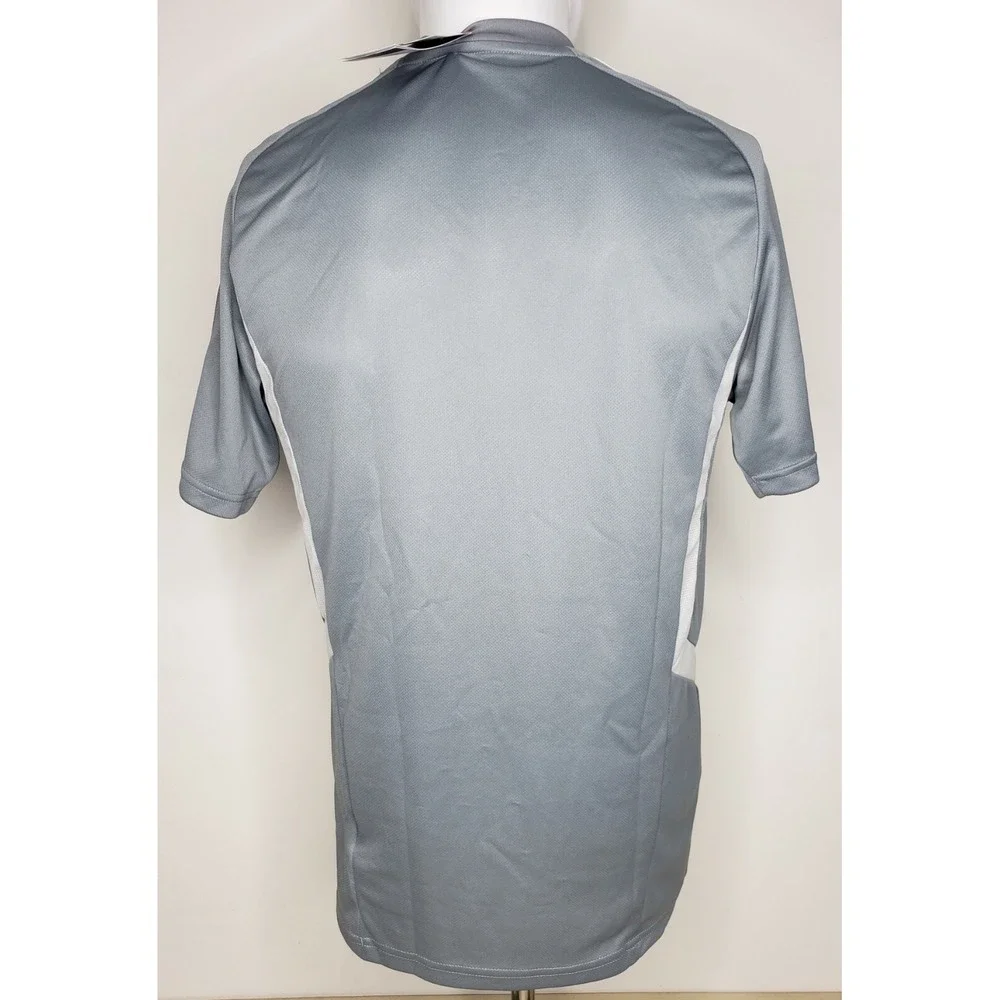 LA‎ Football Club Men's Small Adidas Climacool Training Jersey Gray MLS Soccer